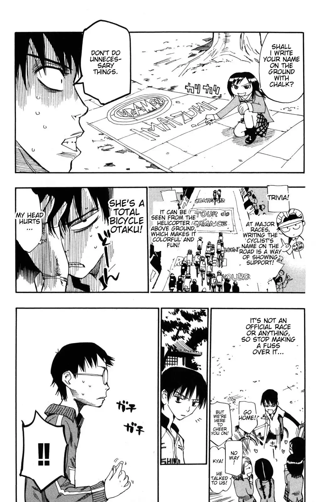 Yowamushi Pedal Chapter 3 17